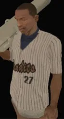 Clothing index 18: bandits (baseball)